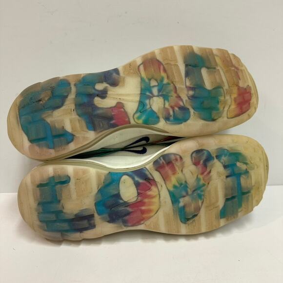 VERY GOOD Nike Air Max 97 Golf NRG ‘Tie-Dye’ Rainbow Cleats Spikes Sneakers 11 - Picture 10 of 10